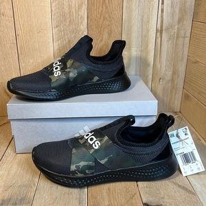 Adidas Women's Puremotion Adapt Black Camouflage Slip On Shoes GY4464